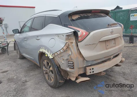 2017 Nissan Murano Sv из США, поврежденный, VIN 5N1AZ2MH1HN176958